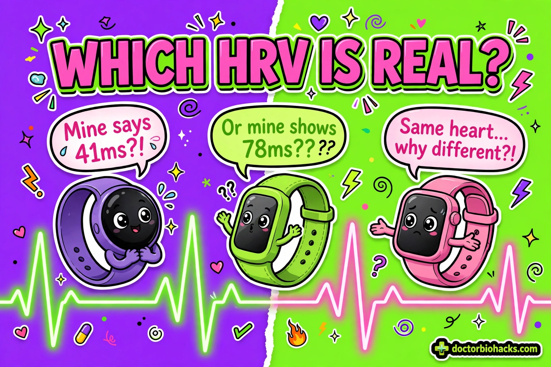 Which Wearable Is Most Accurate for HRV? What 536 Nights Against ECG Actually Found