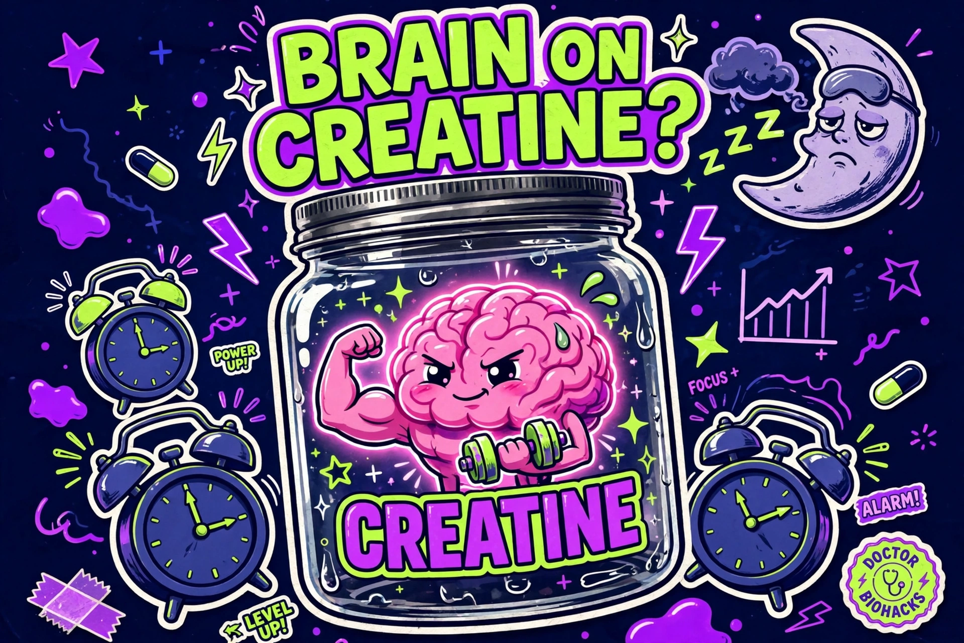 Does Creatine Help Your Brain on a Sleepless Night? What 29 Sleep-Deprived Adults Showed